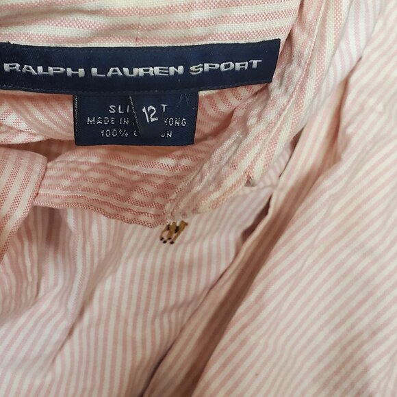 Lot of 2 Ralph Lauren 100% cotton Women's slim fit oxford button down shirts - Picture 2 of 6